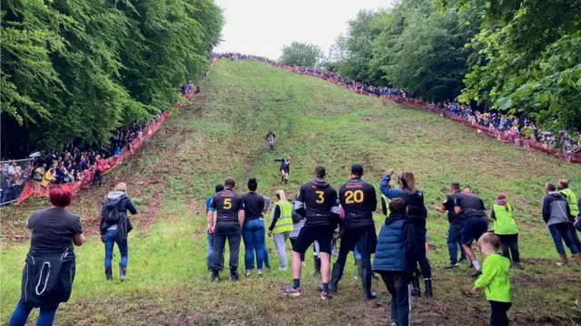 Cheese rolling