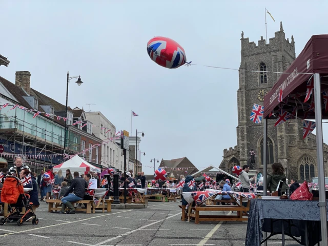 People gathering for party in Sudbury