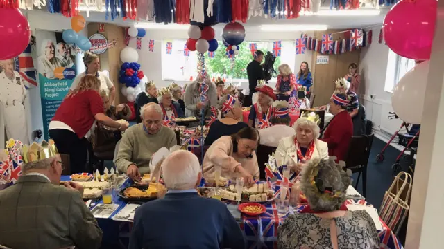 Abbeyfield Neighbourhood Project Jubilee lunch