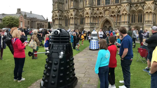 Wells, Somerset, street party