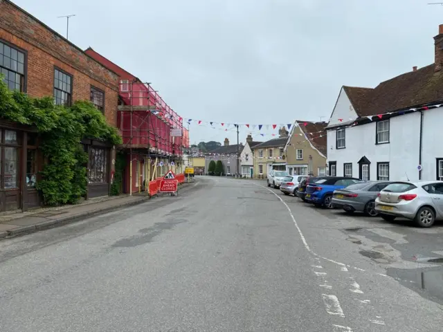 Street with bunting