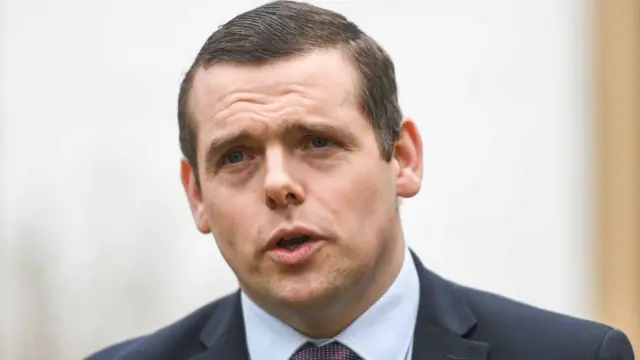 Mr Ross said he had heard "loud and clear" the anger over the breaking of Covid rules in Downing Street