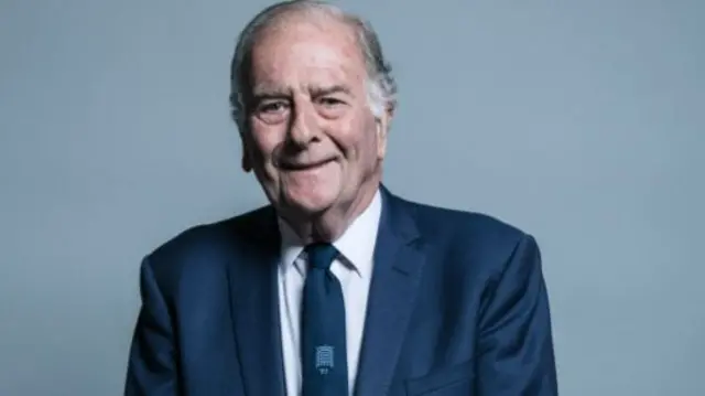 Senior Tory backbench MP Sir Roger Gale
