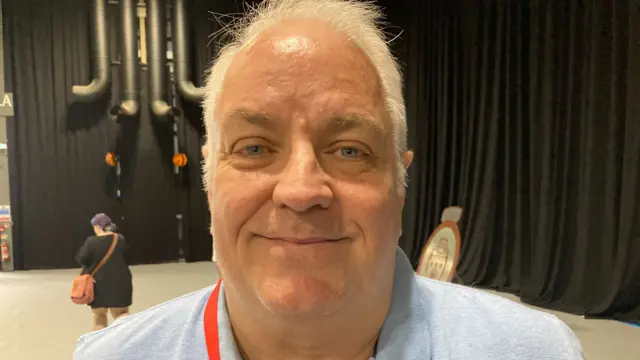 Ian, a mental health nurse in the East Midlands, in Glasgow