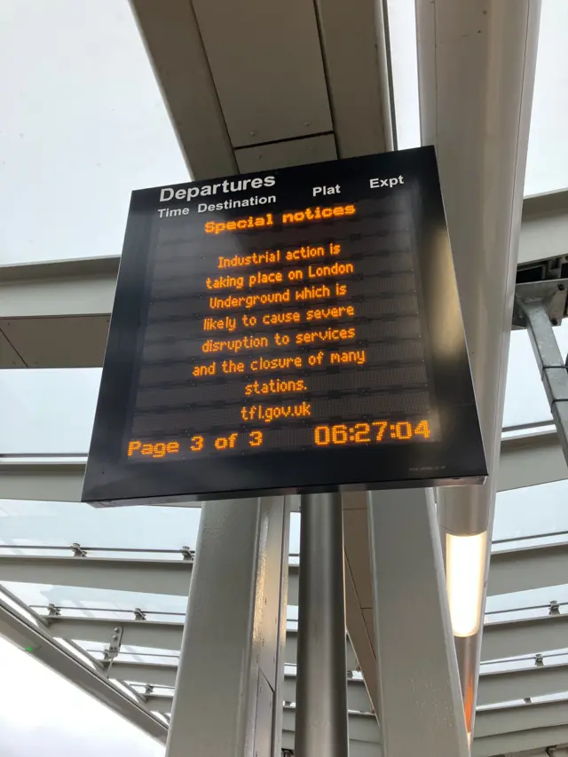 Disruption sign