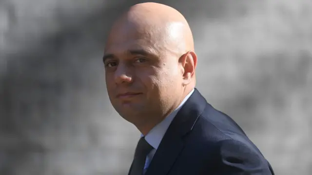 Health Secretary Sajid Javid