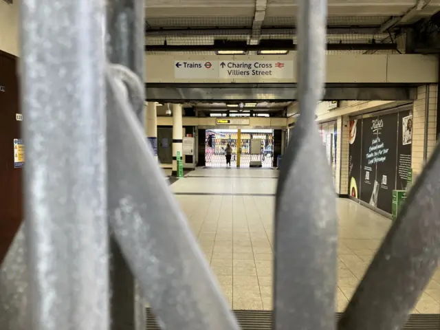 Embankment closed