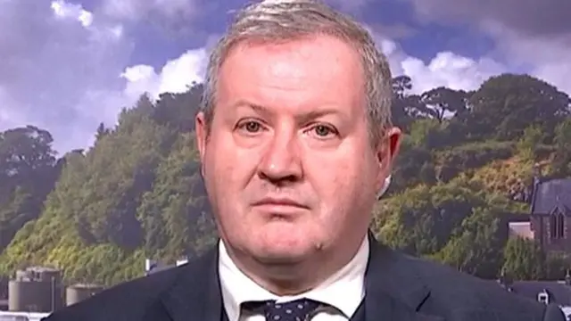 SNP Westminster leader Ian Blackford