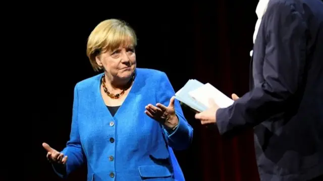 Former German Chancellor Angela Merkel