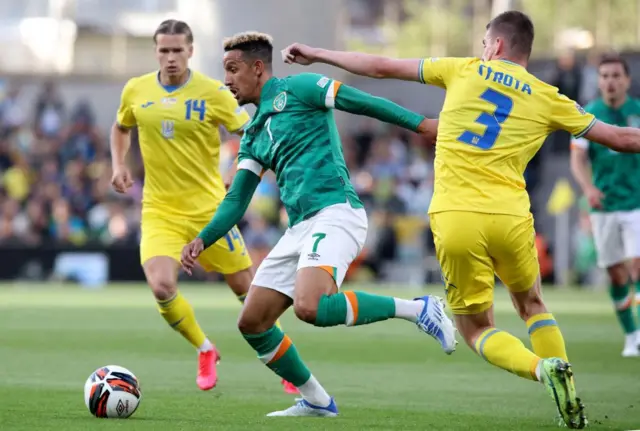 Republic of Ireland's Callum Robinson