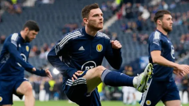 Scotland captain Andy Robertson