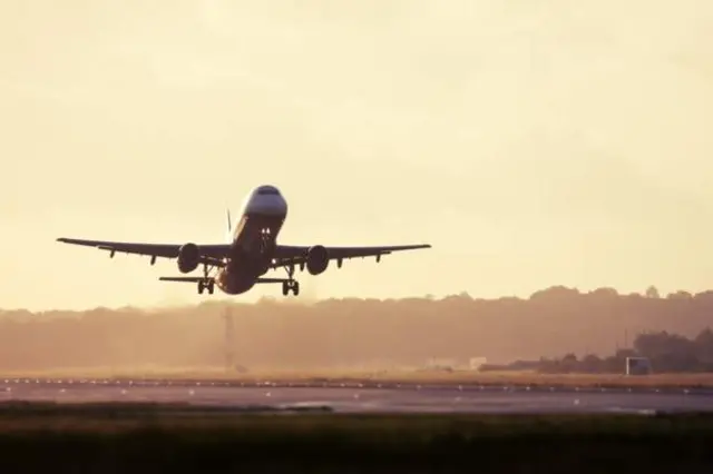 Flight taking off