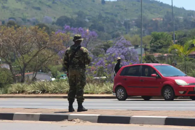 Eswatini soldier