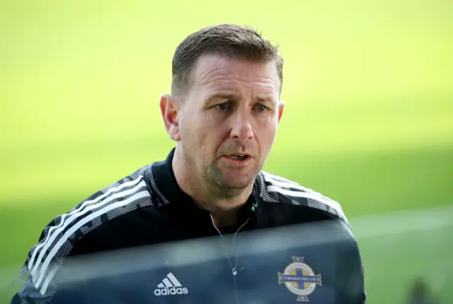 Northern Ireland manager Ian Baraclough