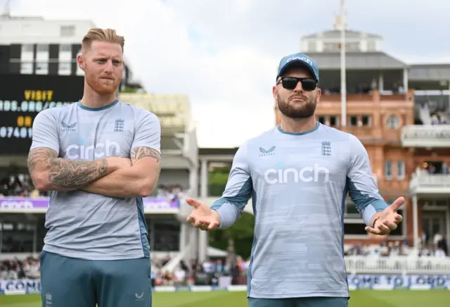 Ben Stokes and Brendon McCullum