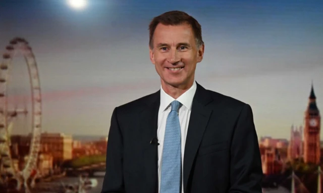 Former health secretary Jeremy Hunt