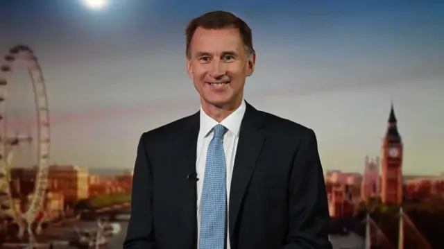 Jeremy Hunt on the Sunday Morning programme yesterday