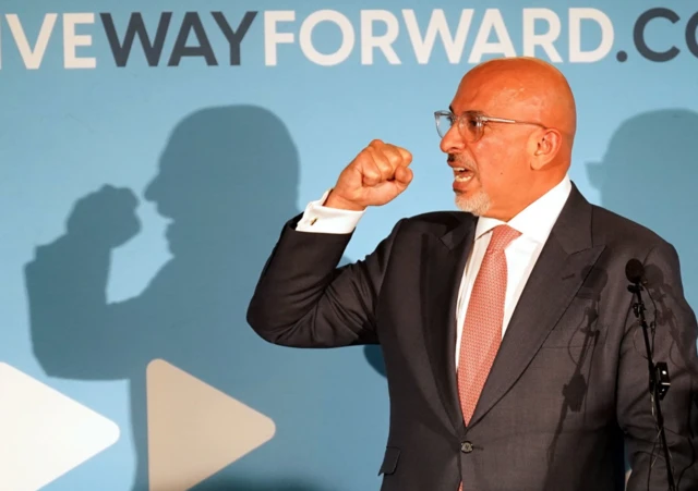 Chancellor of the Exchequer Nadhim Zahawi