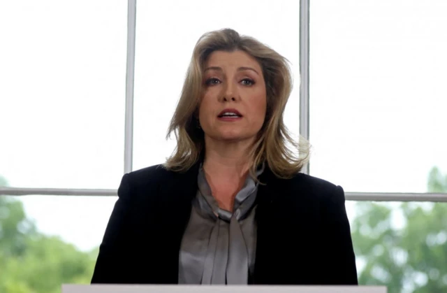 Britain's former Defence Secretary Penny Mordaunt speaks during the launch of Britain's Foreign Secretary Jeremy Hunt's campaign for the Conservative Party leadership, in London, Britain June 10, 2019. /File Photo