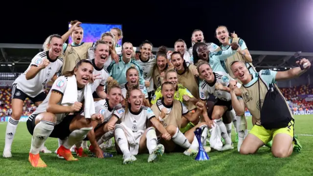 Germany celebrate