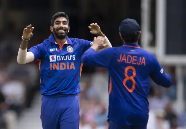 Jasprit Bumrah, India v England at The Oval