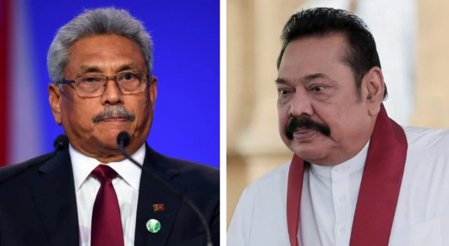 Gotabaya Rajapaksa and Mahinda Rajapaksa