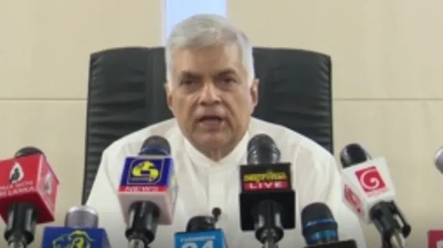 Sri Lanka Prime Minister Ranil Wickremesinghe