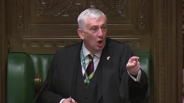 Speaker Lindsay Hoyle