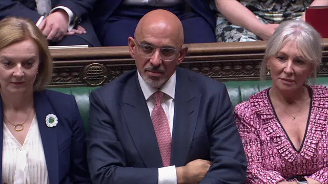 Liz Truss, Nadhim Zahawi and Nadine Dorries