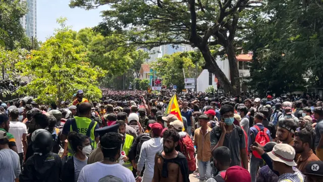 Protests in Sri Lanka