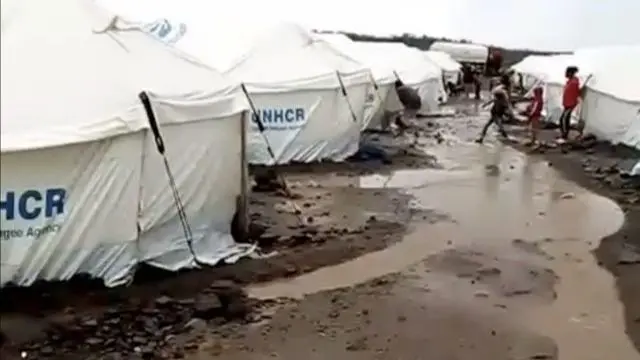 Refugee camp in Ethiopia