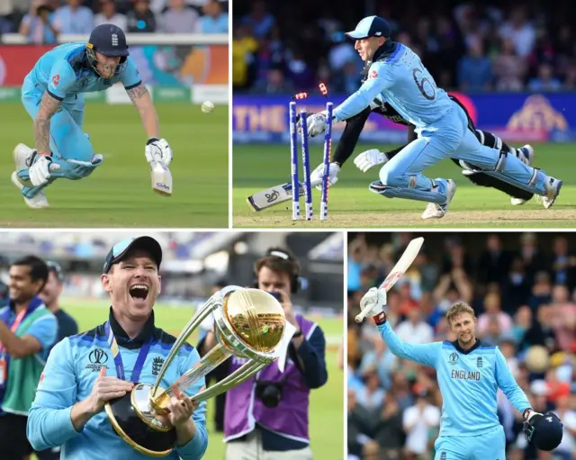 England winning the 2019 World Cup