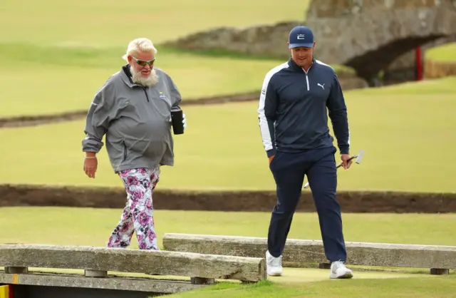 John Daly and Bryson DeChambeau