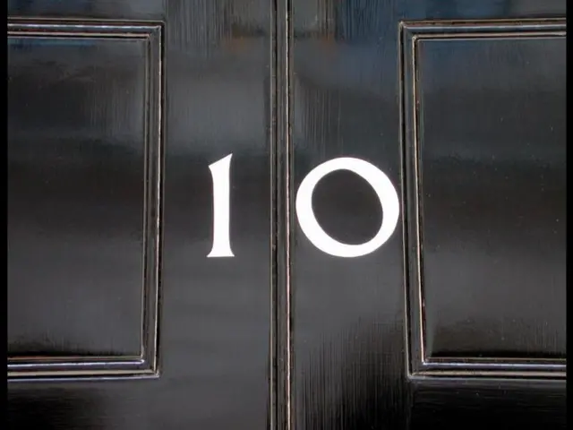 Door of Number 10 Downing Street