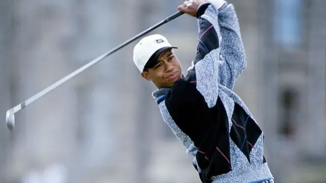 Tiger Woods in 1995