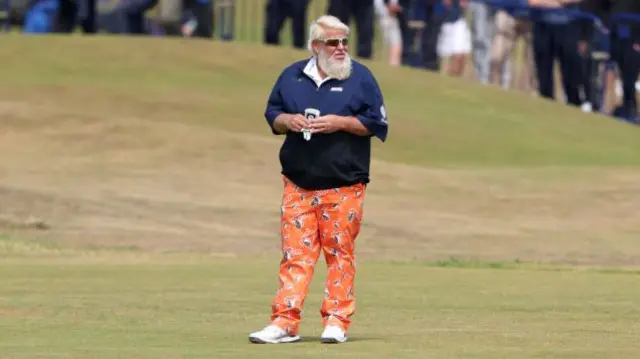 John Daly on day two