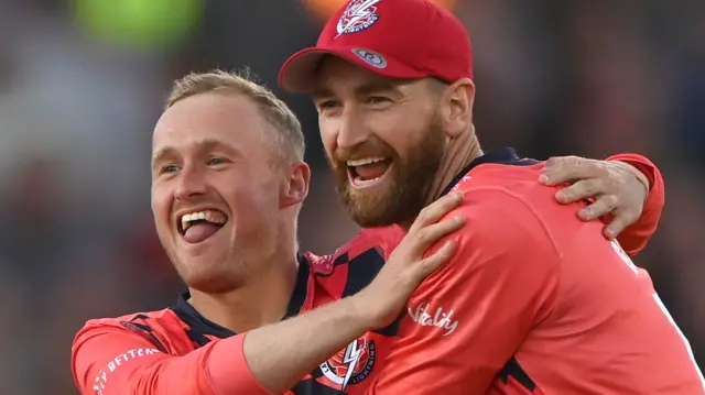 Lancashire celebrate