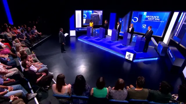 Leadership candidates on Channel 4