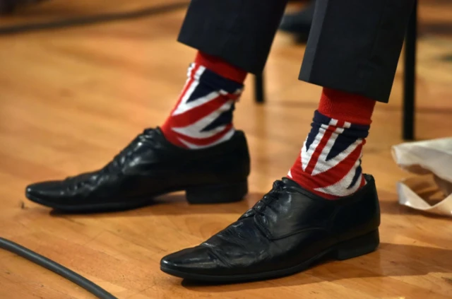 A Conservative member's socks