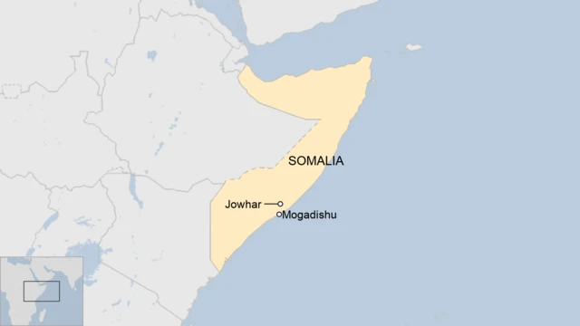 Map of Somalia