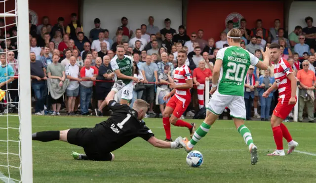 Bonnyrigg Rose v Hibernian