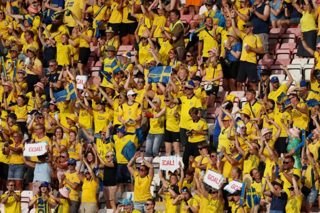 Sweden fans