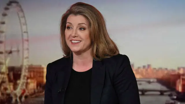 Tory leadership hopeful Penny Mordaunt appears on the BBC's Sunday Morning programme on 17 July