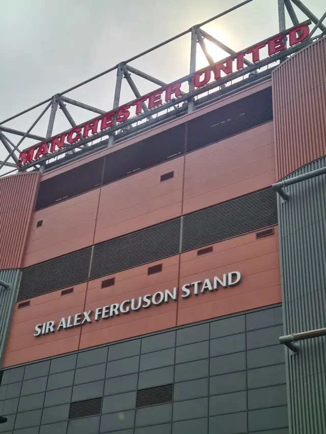 Old Trafford football ground