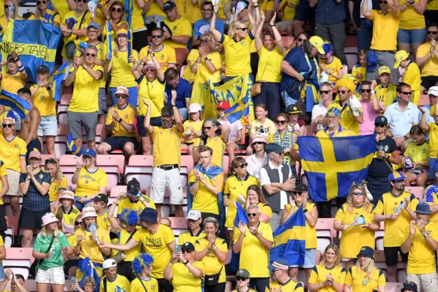 Sweden fans