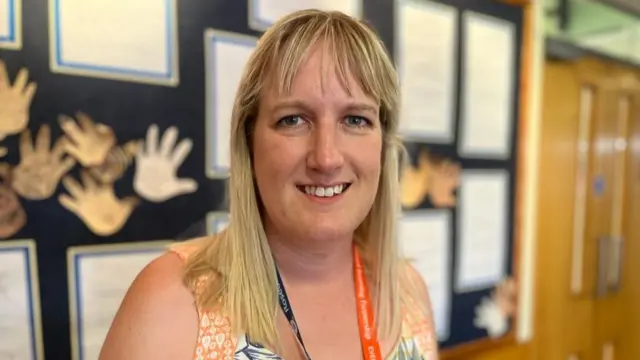 Headteacher Sarah Gallacher