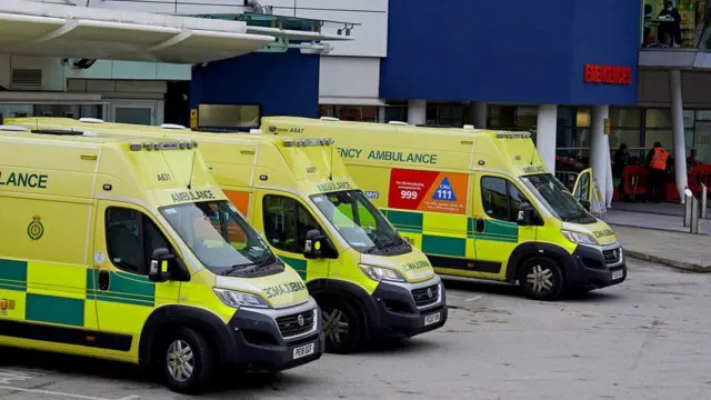 Several ambulance services have urged people to stay safe during the heatwave