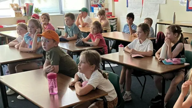 Children at Hartford Manor Primary School