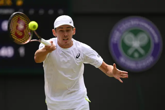 Alex De Minaur Wimbledon