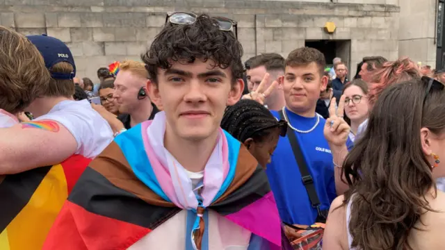 Star of Netflix series Heartstopper Joe Locke says he's attending his first pride